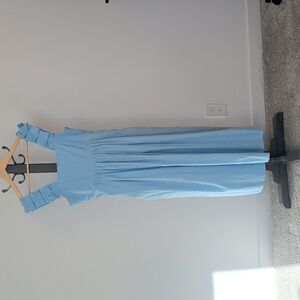 LAKE Lolly Swiss Dot Midi Dress